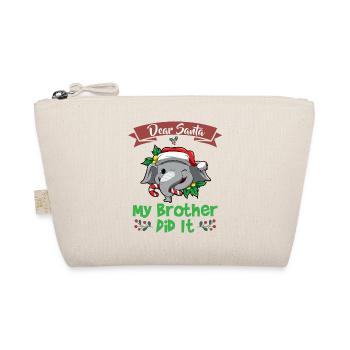 Cher Père Noël Mon frère l’a fait Frères et sœurs Noël - Trousse biologique - nature - Devant