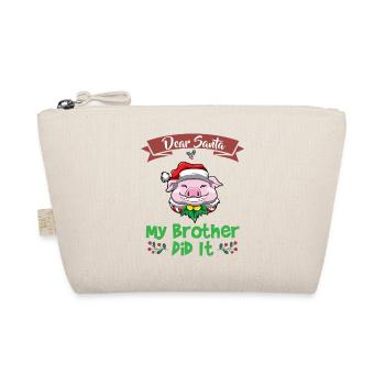 Cher Père Noël Mon frère l’a fait Frères et sœurs Noël - Trousse biologique - nature - Devant