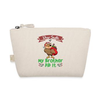 Cher Père Noël Mon frère l’a fait Frères et sœurs Noël - Trousse biologique - nature - Devant