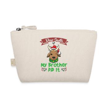 Cher Père Noël Mon frère l’a fait Frères et sœurs Noël - Trousse biologique - nature - Devant