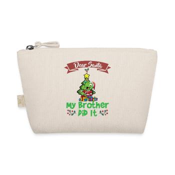 Cher Père Noël Mon frère l’a fait Frères et sœurs Noël - Trousse biologique - nature - Devant