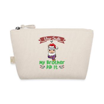 Cher Père Noël Mon frère l’a fait Frères et sœurs Noël - Trousse biologique - nature - Devant