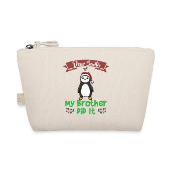 Cher Père Noël Mon frère l’a fait Frères et sœurs Noël - Trousse biologique - nature - Devant