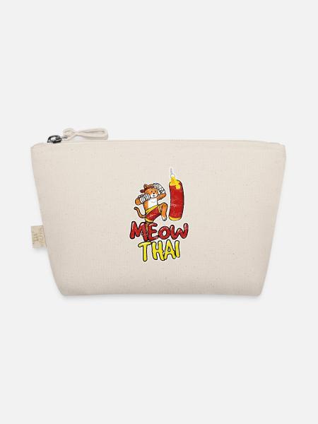 Muay Thai Cat Meow Thai Muay Thai Fighter Kickboxi - Trousse biologique - nature - Devant