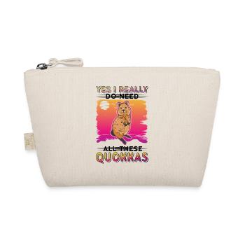 Yes I really do need all these Quokkas - Bio-Täschchen - Natur - Vorne