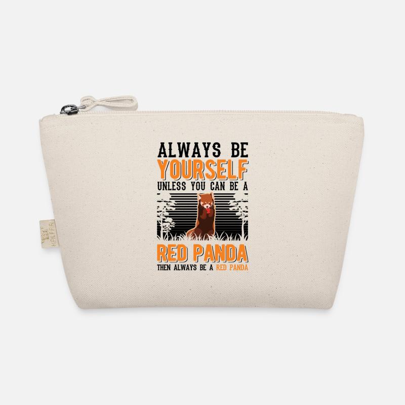 Roter Panda Geschenk Red Panda Bio-Täschchen
