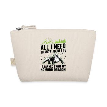 Komodo dragon Komodo dragon monitor lizard - Organic Pouch - nature - Front