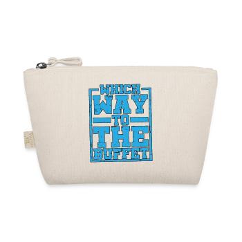 Which Way To The Buffet 11 - Organic Pouch - nature - Front