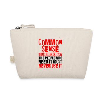 Le bon sens est comme le déodorant 3 - Trousse biologique - nature - Devant