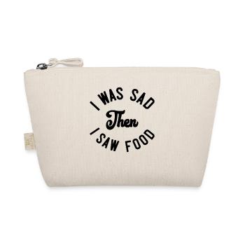 I was sad then I saw food - Bio-Täschchen - Natur - Vorne