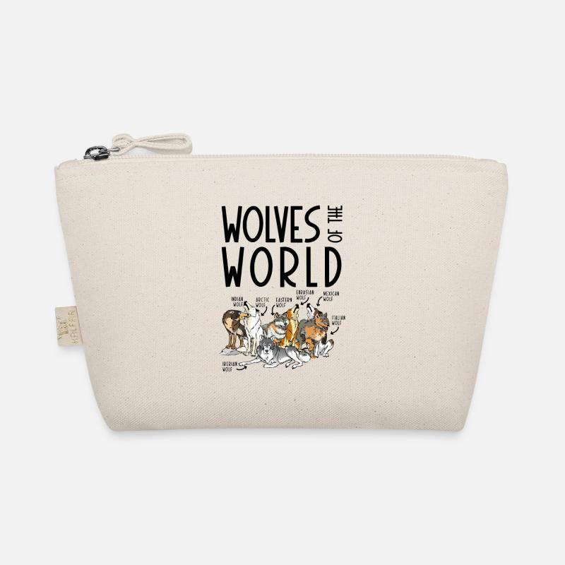 Die Wölfe der Welt Bio-Täschchen