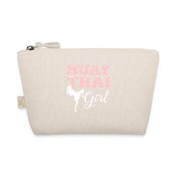 Muay Thai Girl Muay Thai Fighter Kickboxer Kickboxing - Trousse biologique - nature - Devant