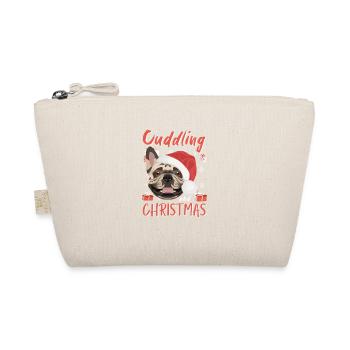 Français Bulldog Joyeux Noël - Trousse biologique - nature - Devant