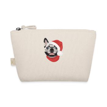 Français Bulldog Joyeux Noël - Trousse biologique - nature - Devant