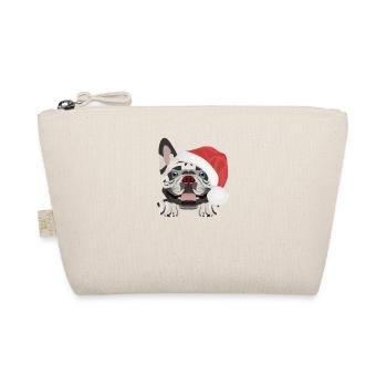 Français Bulldog Joyeux Noël - Trousse biologique - nature - Devant