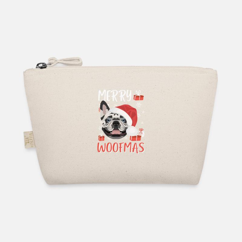 Français Bulldog Joyeux Noël Trousse biologique