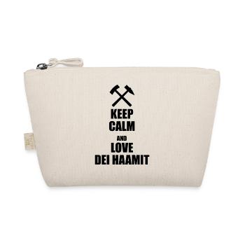 Erzgebirge Keep Calm Haamit - Bio-Täschchen - Natur - Vorne