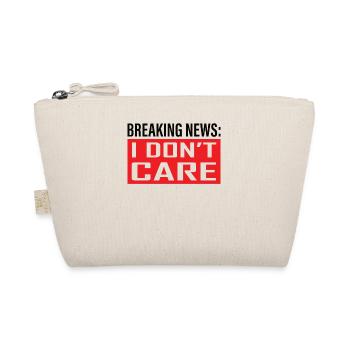 Drôle Dire Ironie Sarcasme T-shirt amusant - Trousse biologique - nature - Devant