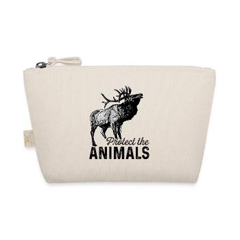 Protect The Animals Animal Lover Zoologist Zoo Kee - Bio-Täschchen - Natur - Vorne