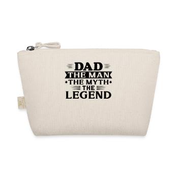World Best Papa Father Couples Couple Parents Dad daddy - Organic Pouch - nature - Front