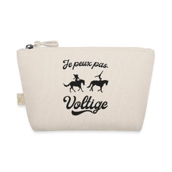Je peux pas, j'ai voltige. Cheval Equitation. - Trousse biologique - nature - Devant