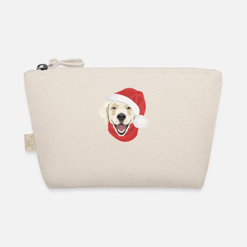 Golden Retriever Joyeux Noël Trousse biologique