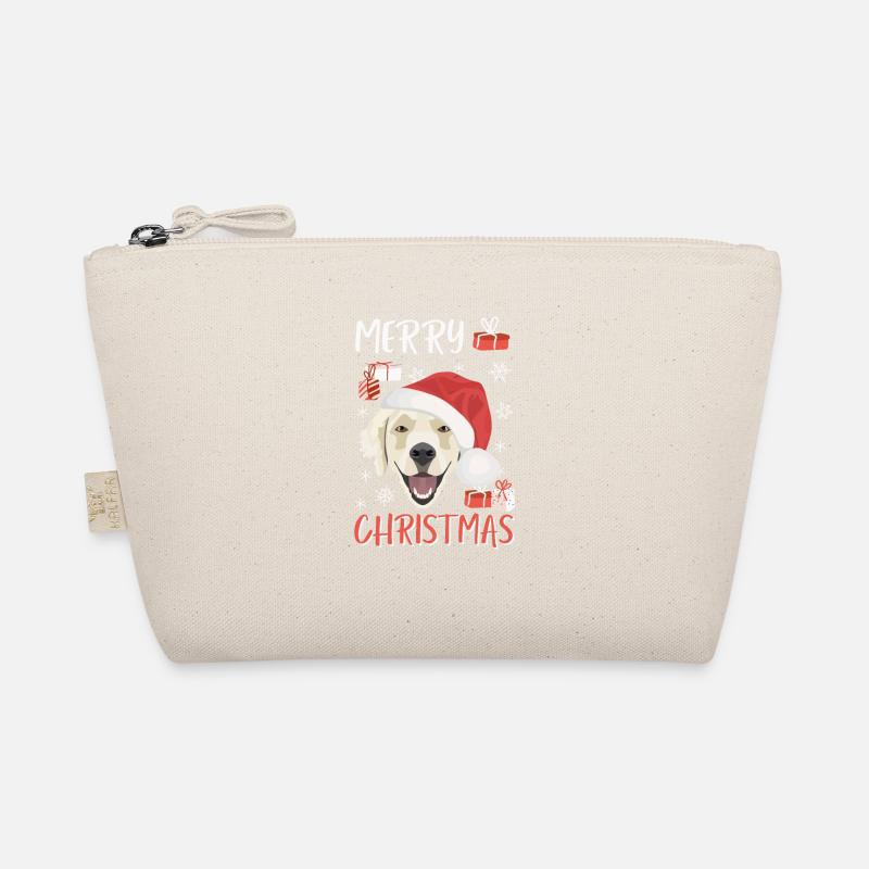 Golden Retriever Joyeux Noël Trousse biologique