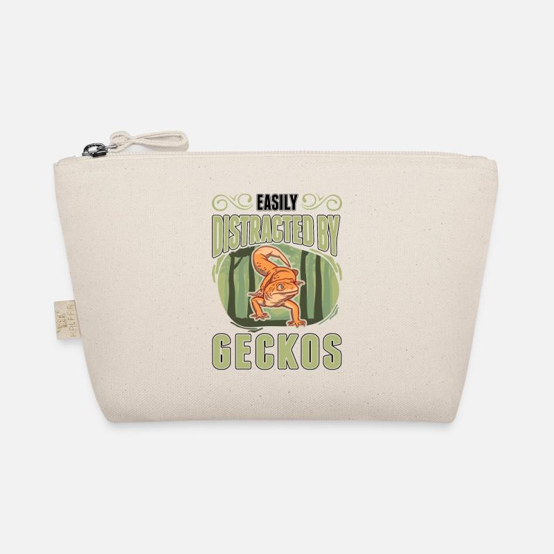 Easily distracted by Geckos Leopardgecko Bio-Täschchen