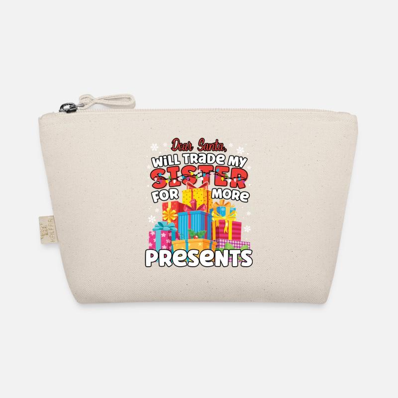Cher Père Noël échangera sœur frère Noël Trousse biologique