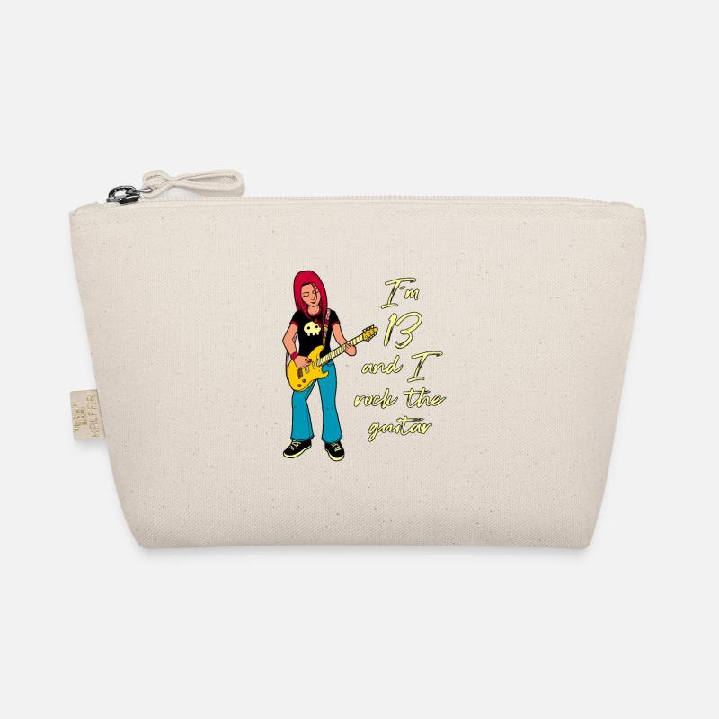 Ich bin 13 - Mädchen Gitarrist Bio-Täschchen