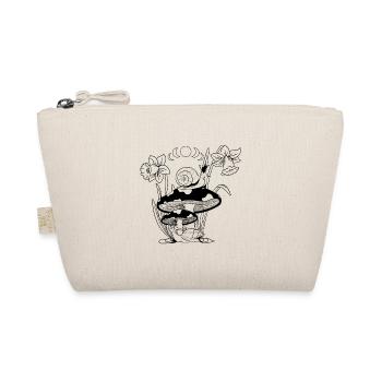 Aesthetic Goblincore and Dark Cottagecore Mushroom - Organic Pouch - nature - Front