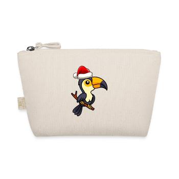 Toucan Comic Christmas - Trousse biologique - nature - Devant