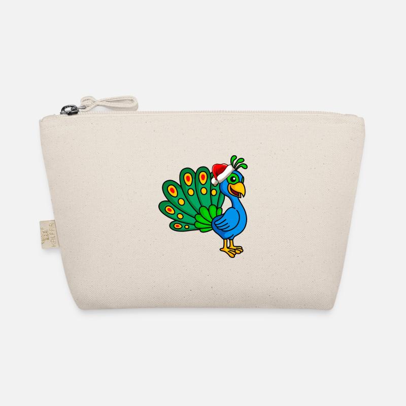 Peacock Comic Christmas Trousse biologique