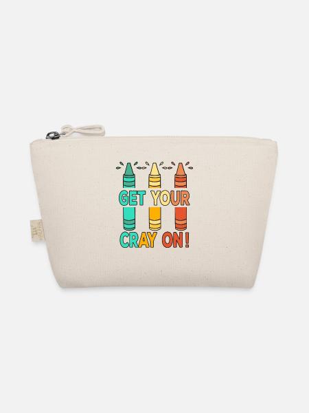 Primary School Teacher Kindergarten Educator - Organic Pouch - nature - Front