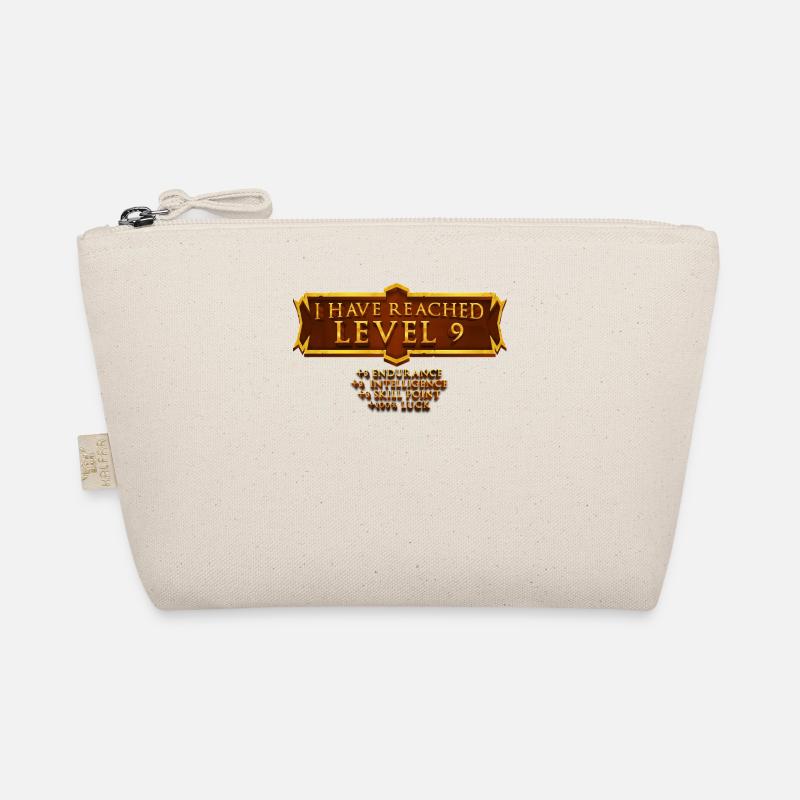 I have reached level 9 rpg online gaming Organic Pouch