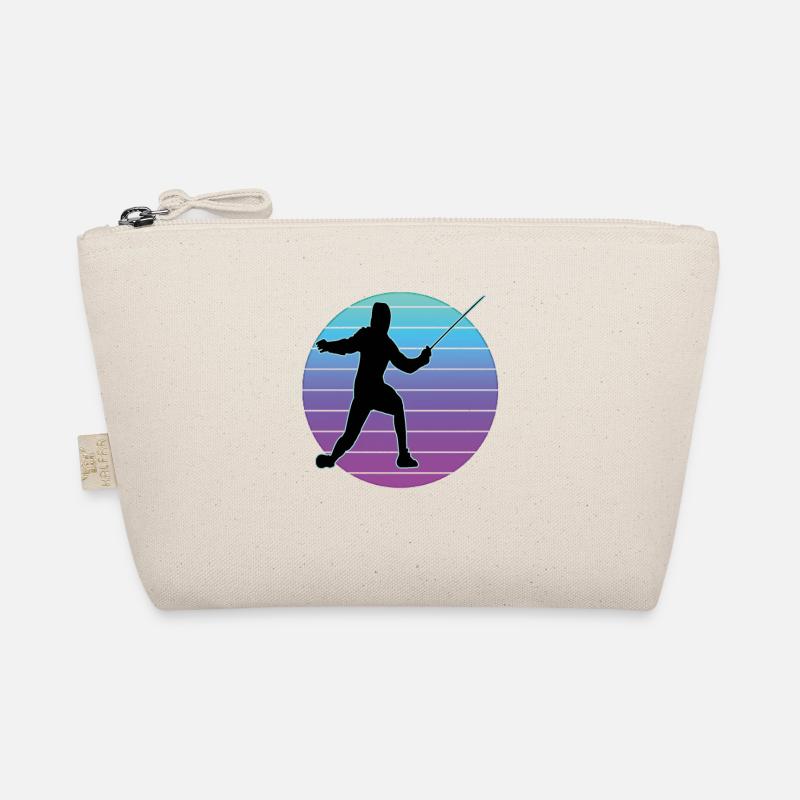 Fechten Fechtsport Fechtkampf Sportfechten Bio-Täschchen