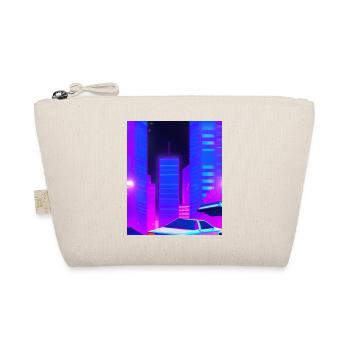 Vaporwave Esthétique Synthwave City - Trousse biologique - nature - Devant