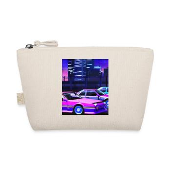 Vaporwave Esthétique Synthwave City - Trousse biologique - nature - Devant