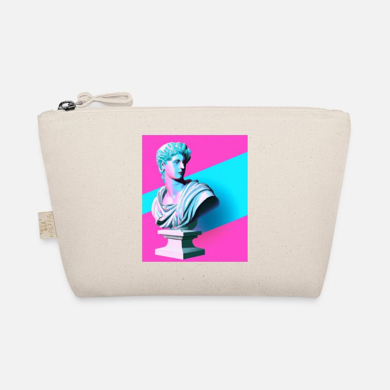 Vaporwave Statue Buste romain Trousse biologique