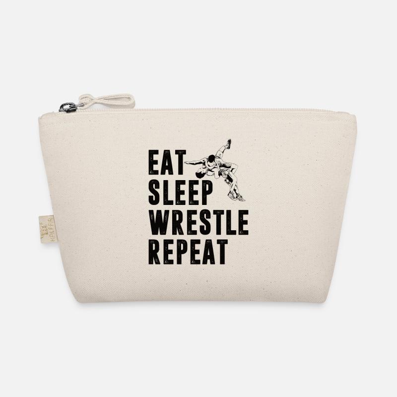 Wrestling Ringen Wrestler Ringer Geschenk Bio-Täschchen