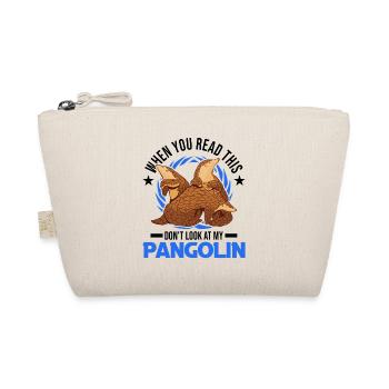 Pangolin Cadeau Pangolin - Trousse biologique - nature - Devant