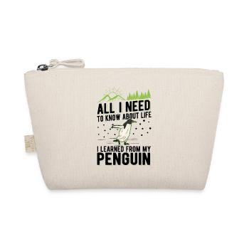 Pingouin Cadeau Pingouin - Trousse biologique - nature - Devant