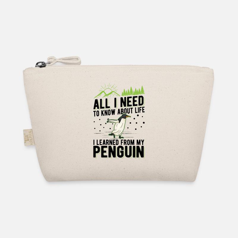Pinguin Geschenk Penguin Bio-Täschchen
