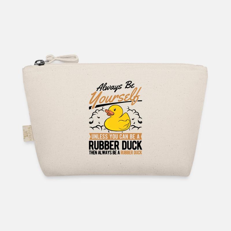Always be yourself Rubber Duck Gummiente Bio-Täschchen