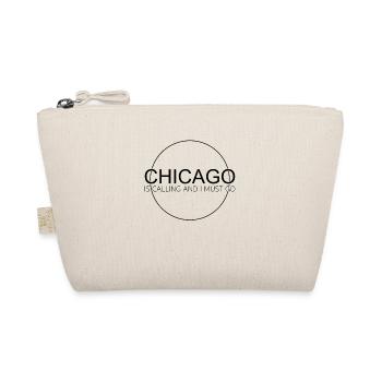 Chicago Quote - Organic Pouch - nature - Front