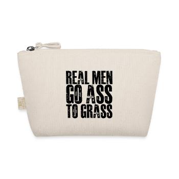 De vrais hommes vont du cul à l’herbe 2 - Trousse biologique - nature - Devant