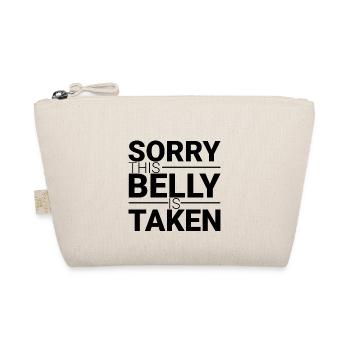 Sorry This Belly Is Taken 3 - Bio-Täschchen - Natur - Vorne