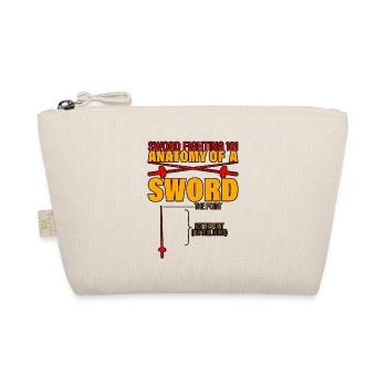 Sword Fighting 101 Anatomy Of A Sword 3 - Organic Pouch - nature - Front