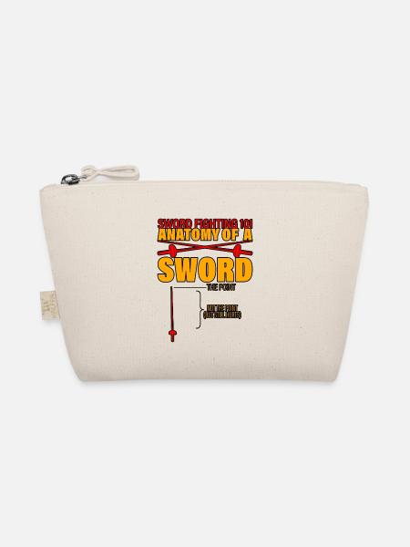 Sword Fighting 101 Anatomy Of A Sword 3 - Bio-Täschchen - Natur - Vorne