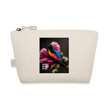Soyez sauvage, courageux et libre - un slogan motivant - Trousse biologique - nature - Devant